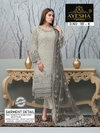 Ayesha Fatima 101 Georgette Pakistani Suits Catalog
